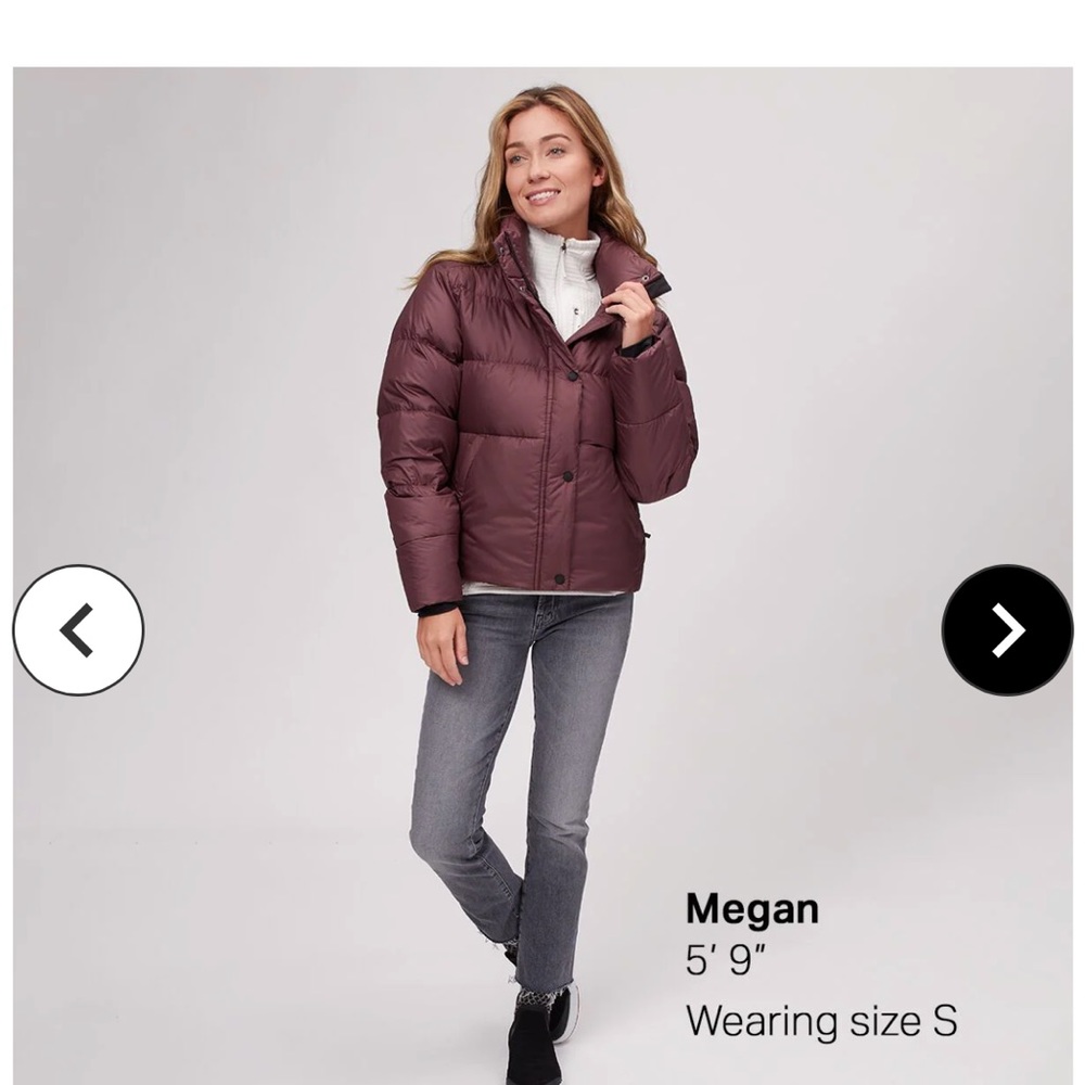 Women’s outdoor research coldfront down jacket